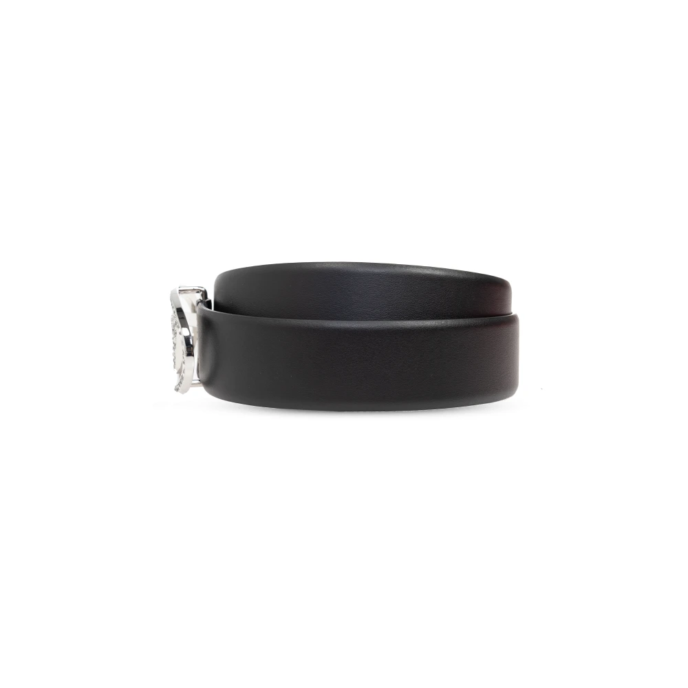 Diesel Riem met logo Black Dames