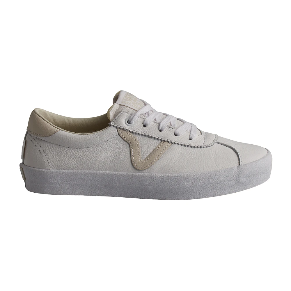 Vans Men's White Retro Skate Sport Shoes
