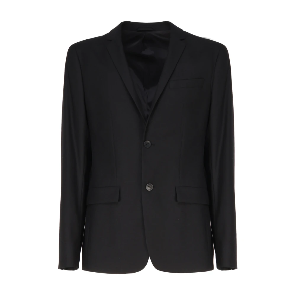 Calvin Klein Men's Black Cotton Elastan Jacket