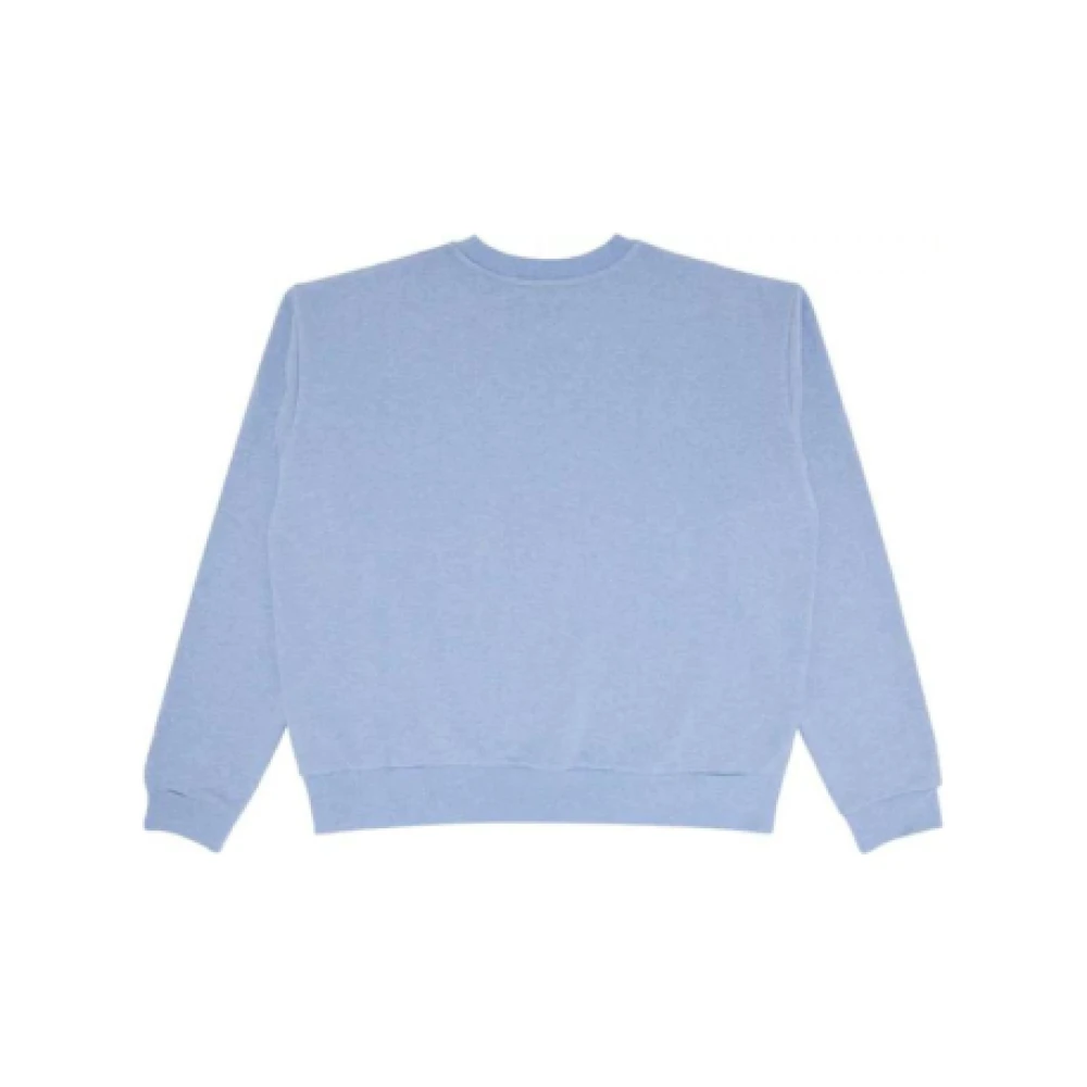 Marni Bloemen Drippende Sweatshirt Blue Heren