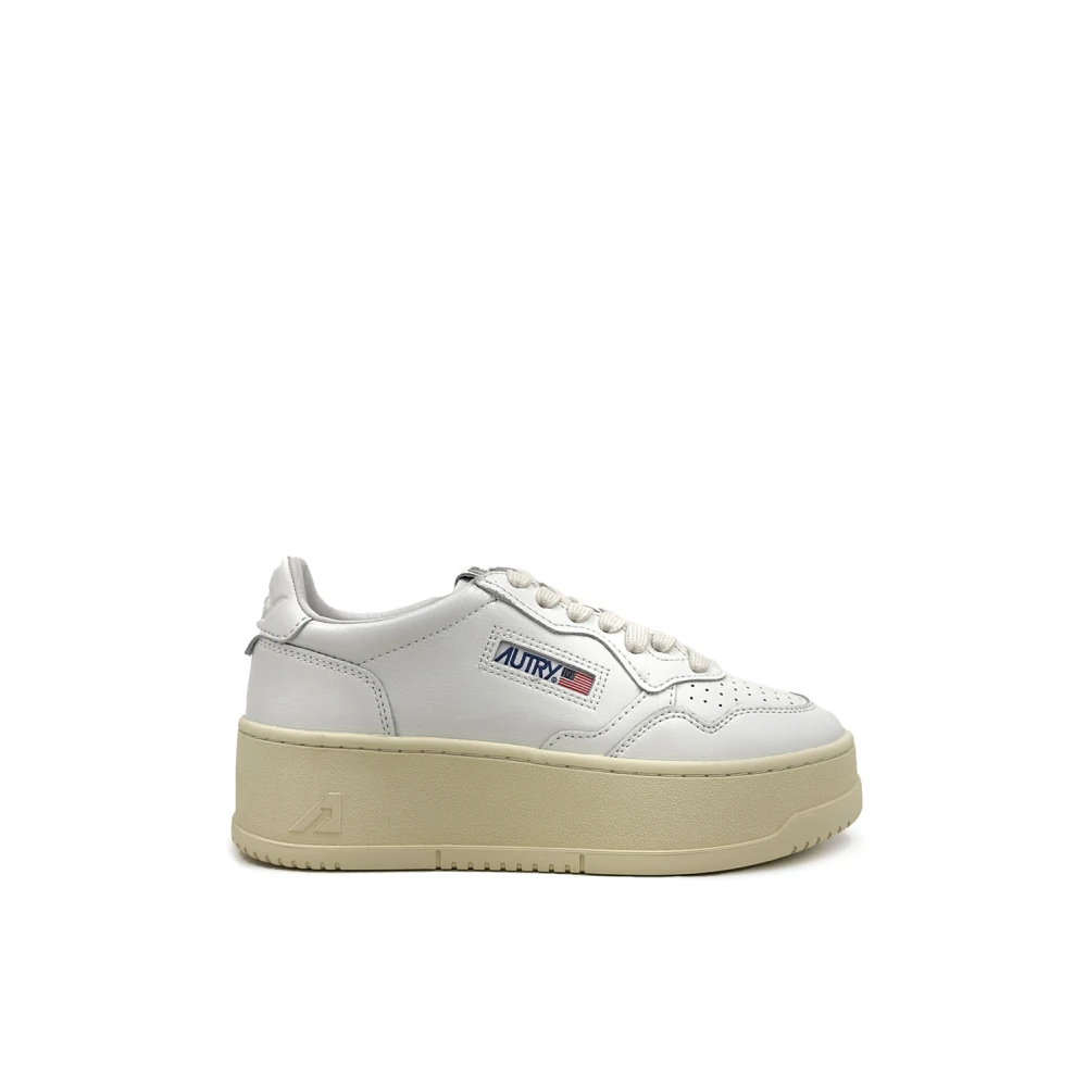 Autry , Sneakers, Female, White, 7 Uk, Trainers