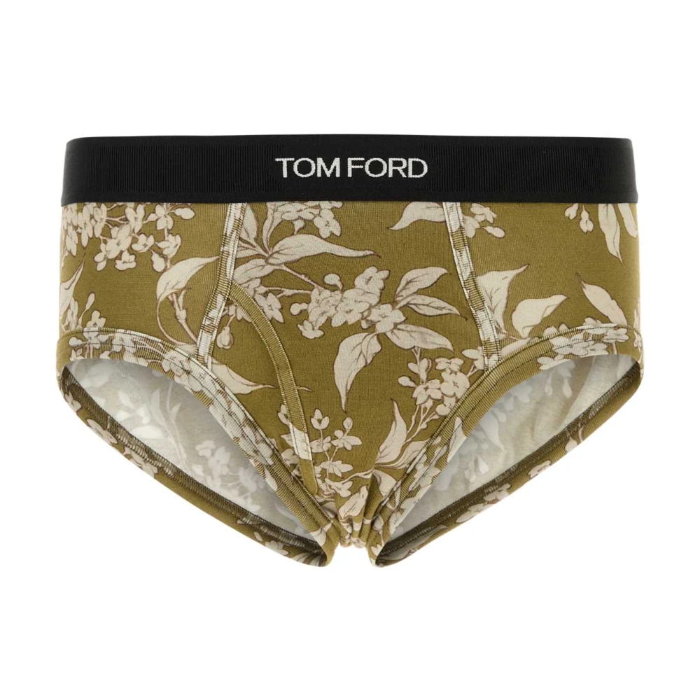 Tom Ford Stretch Katoenen Gedrukte Slip Multicolor Heren