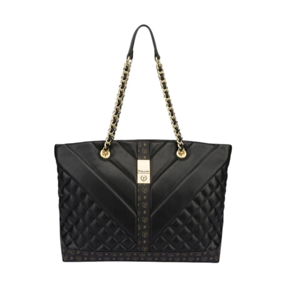 Pollini Dames Schoudertas Synthetisch Leer Black Dames