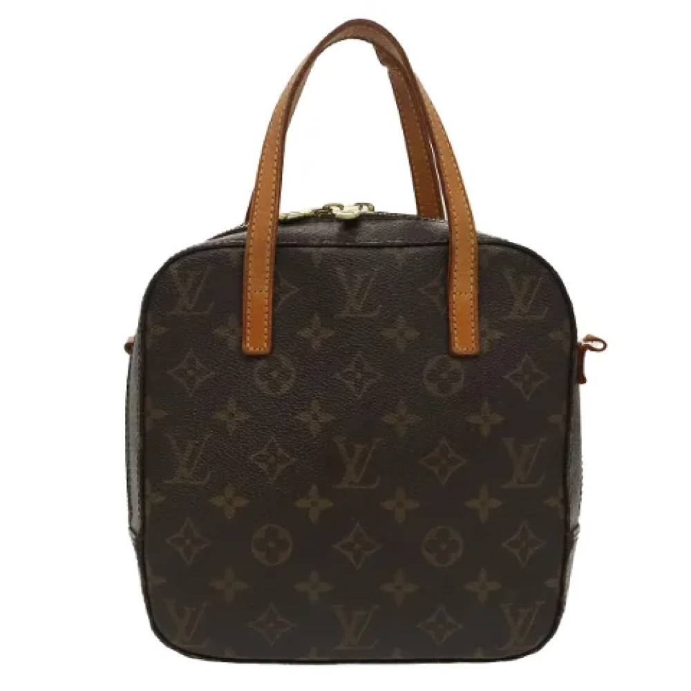 Louis Vuitton Vintage Pre-owned Canvas handbags Brown Dames