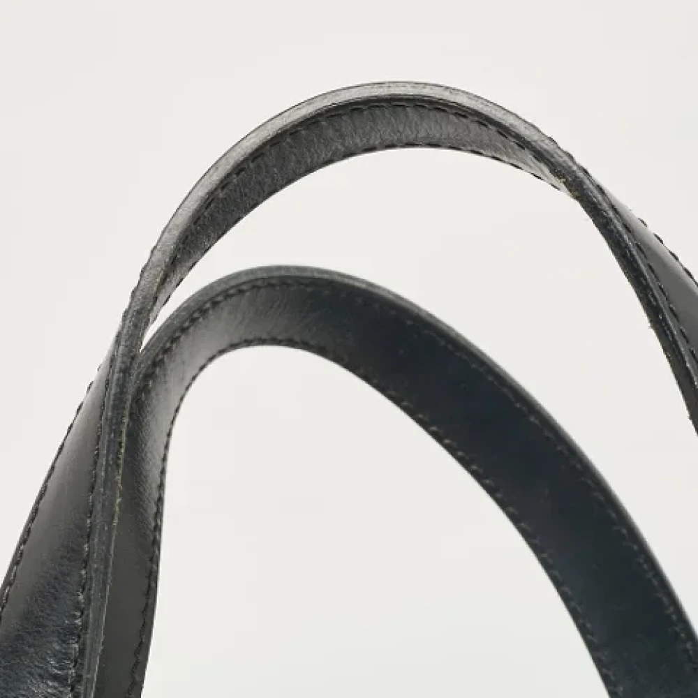 Louis Vuitton Vintage Pre-owned Leather totes Black Dames