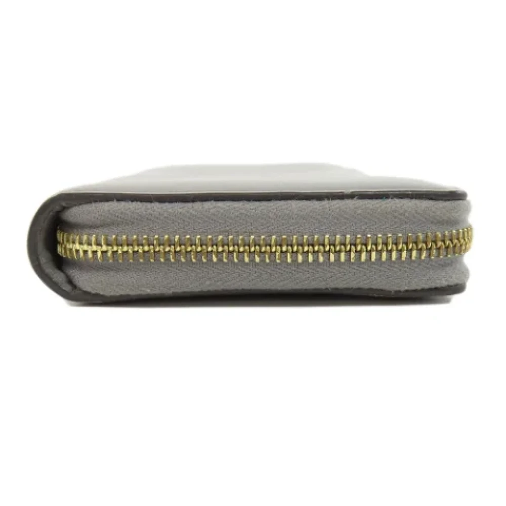 Gucci Vintage Pre-owned Leather wallets Gray Dames