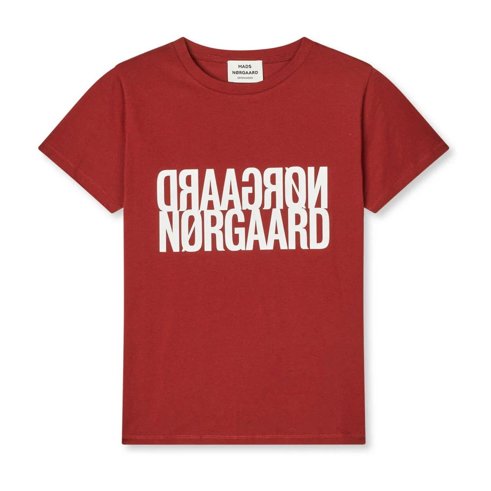 Tops > T-Shirts - - Mads Nørgaard - Modalova
