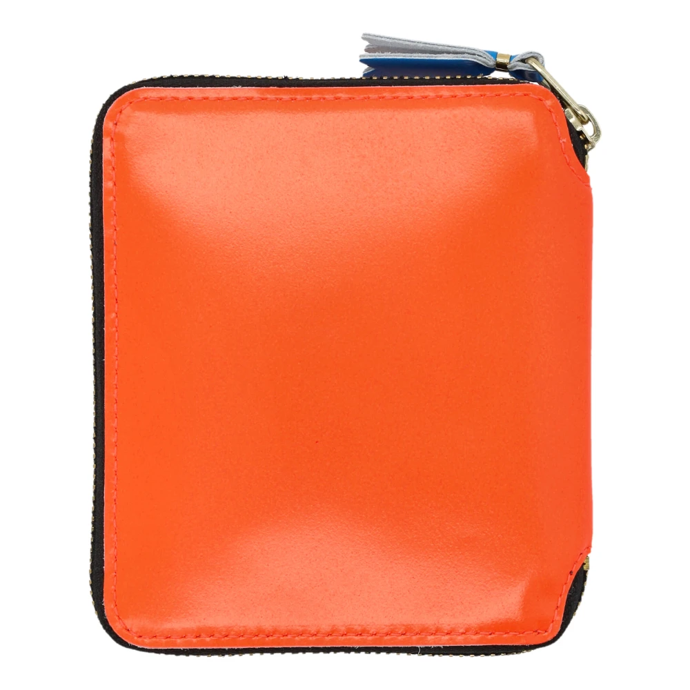 Comme des Garçons Oranje Super Fluo Ritsportemonnee Orange Unisex