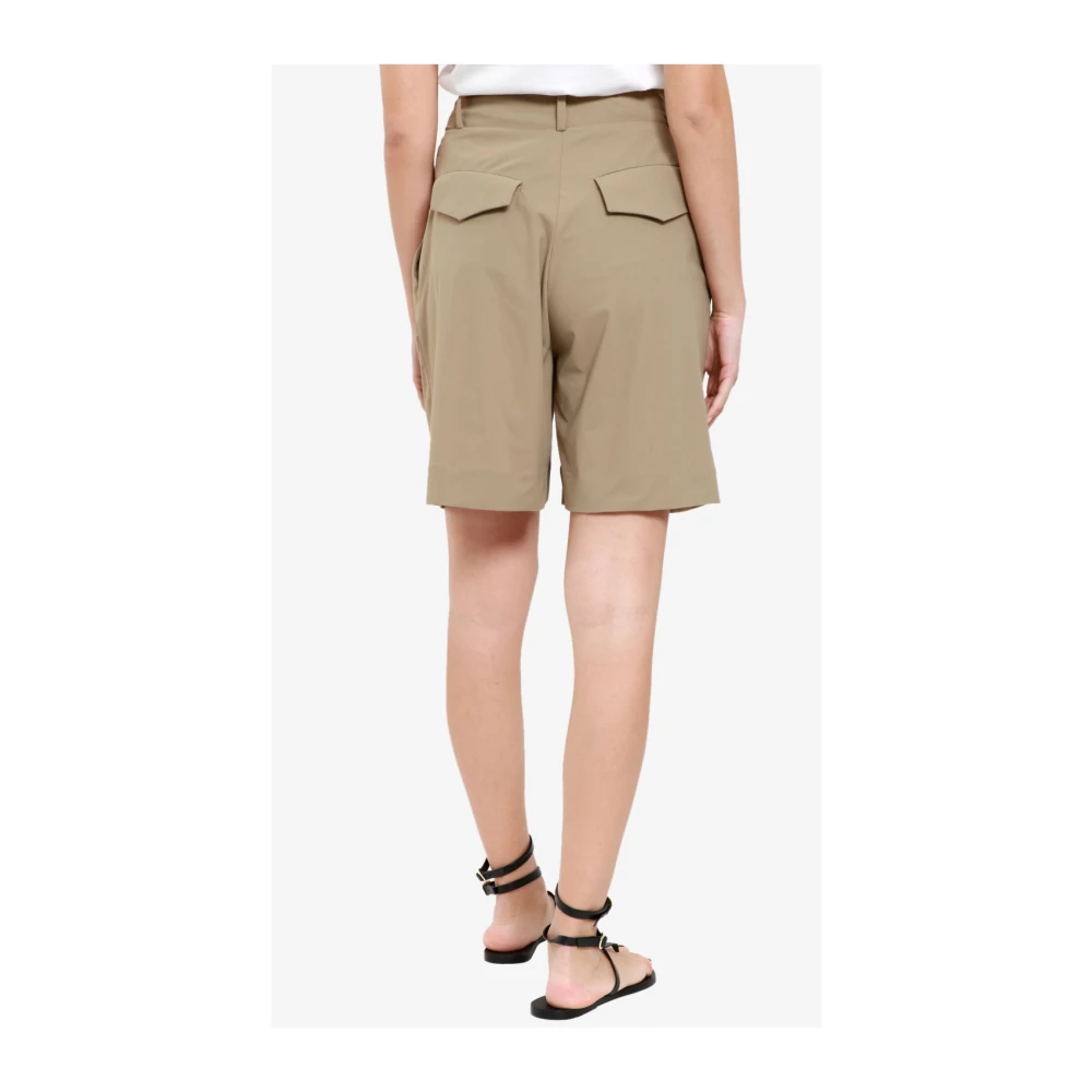 RRD High Waist Shorts met Zakken Brown Dames