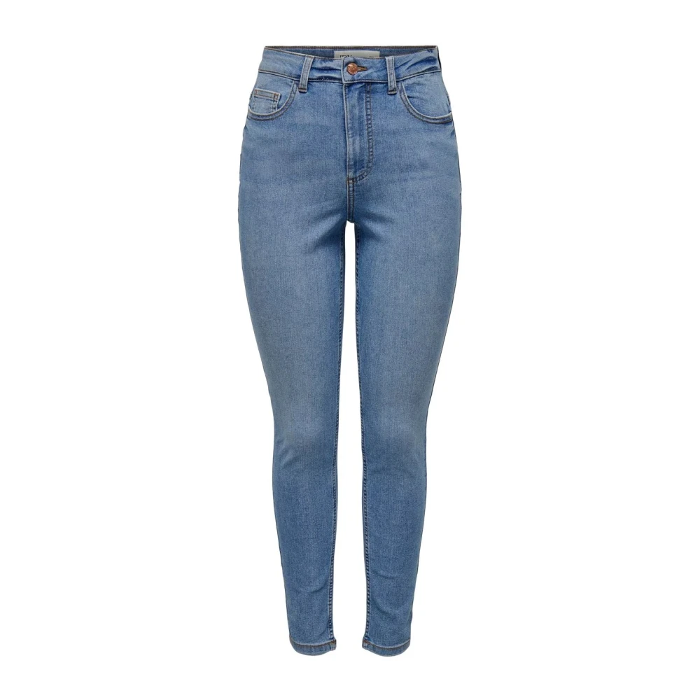 Jacqueline de Yong Skinny Jeans Blue Dames