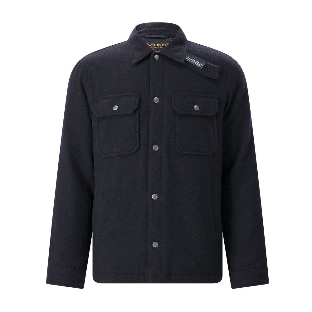 Woolrich Uomo Blu Giacche, L, New,