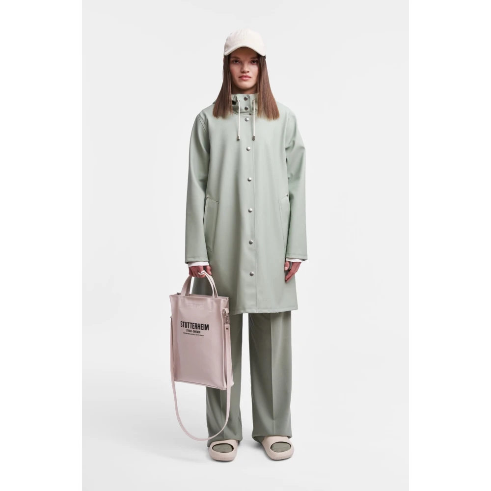 Stutterheim Stockholm Hilltop Raincoat Green Dames