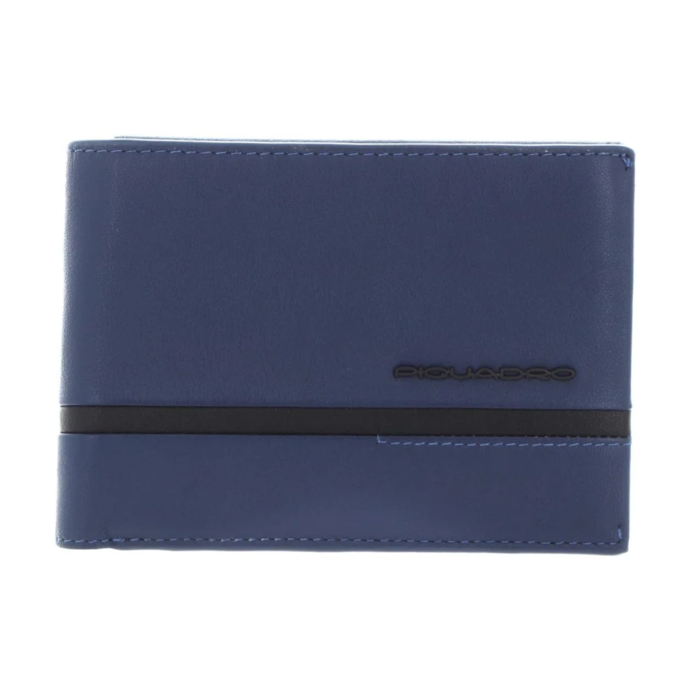 Piquadro Men's Blue Wallet With Docut Holder