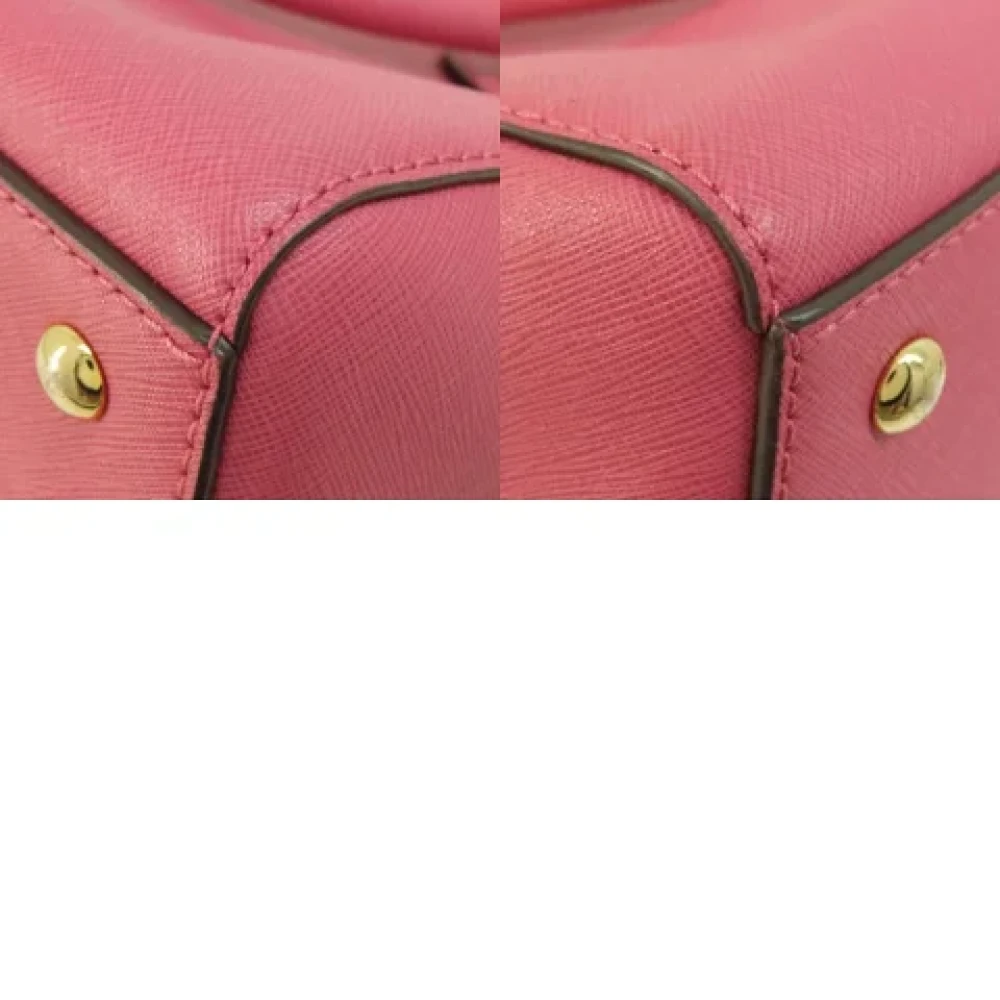 Michael Kors Pre-owned Fabric handbags Pink Dames