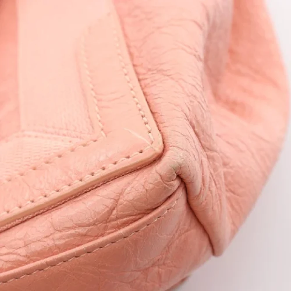 Balenciaga Vintage Pre-owned Leather balenciaga-bags Pink Dames