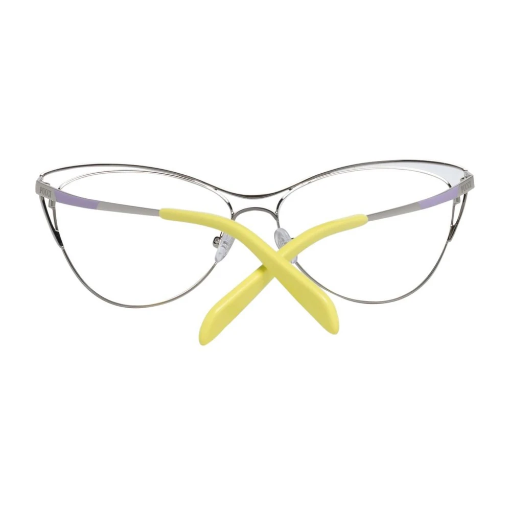 EMILIO PUCCI Zwarte Dames Optische Frames met Merkhoes Black Dames