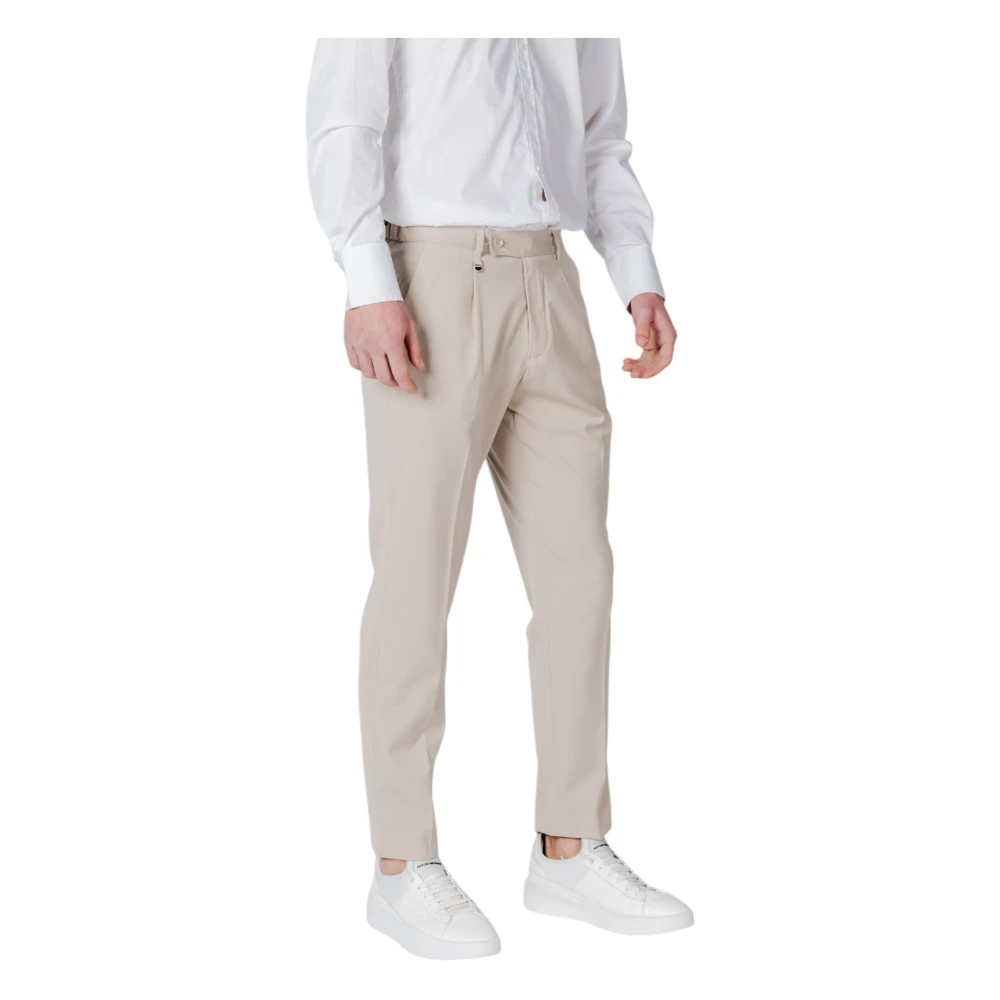 Antony Morato Beige Rits en Knoop Broek Beige Heren