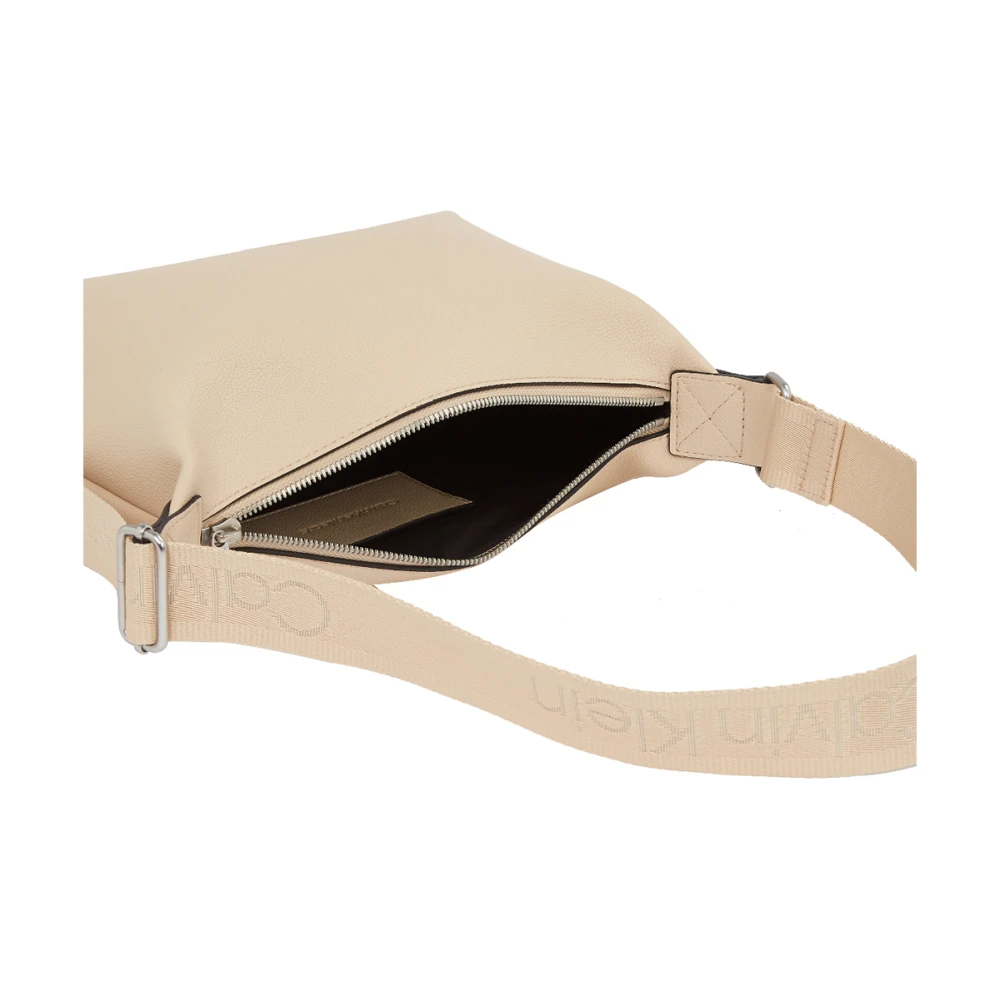 Calvin Klein Stijlvol Ultralight Schoudertas Sand Beige Dames