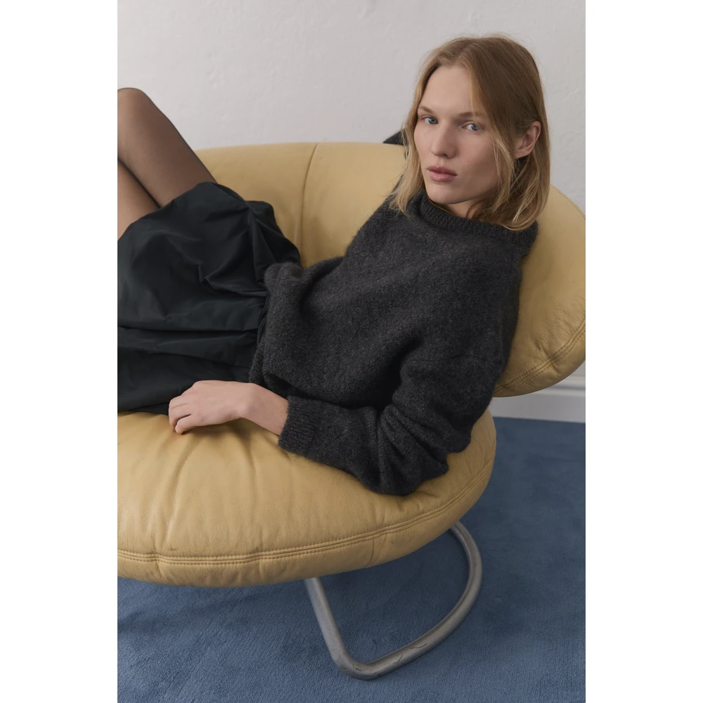 The New Society Zwarte Ballon Mini Rok Black Dames