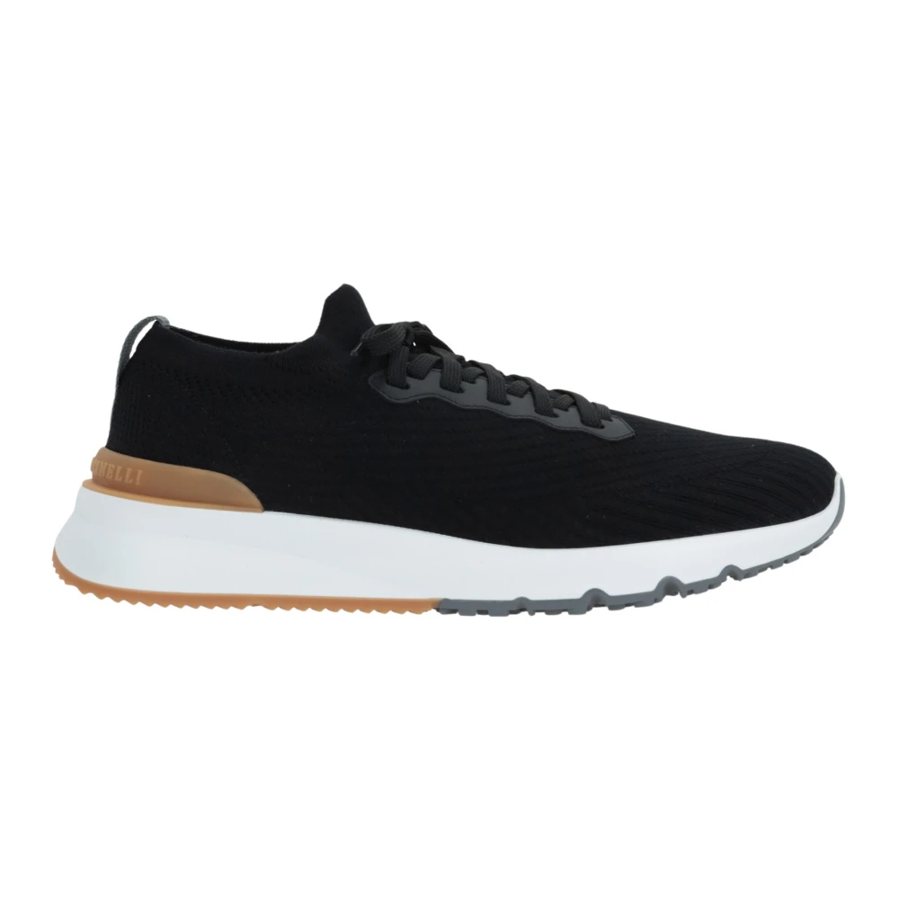 Brunello Cucinelli Low-Top Sneakers Heren Schoenen Zwart