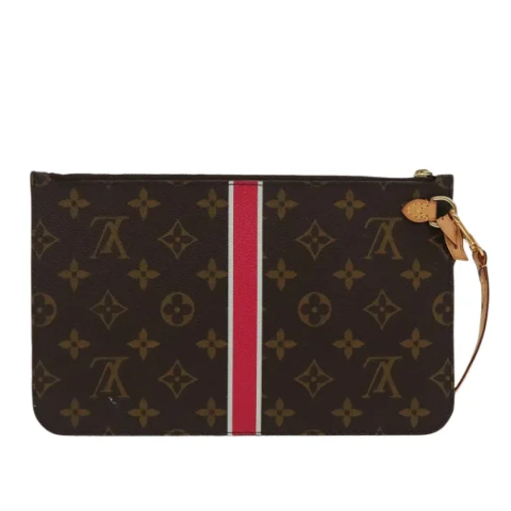 Louis Vuitton Vintage Pre-owned Canvas pouches Brown Dames