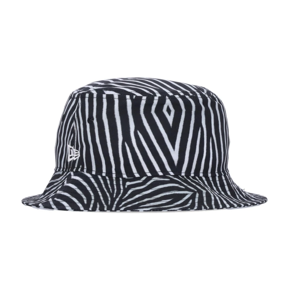 new era Zebra Tapered Bucket Hat Black Unisex