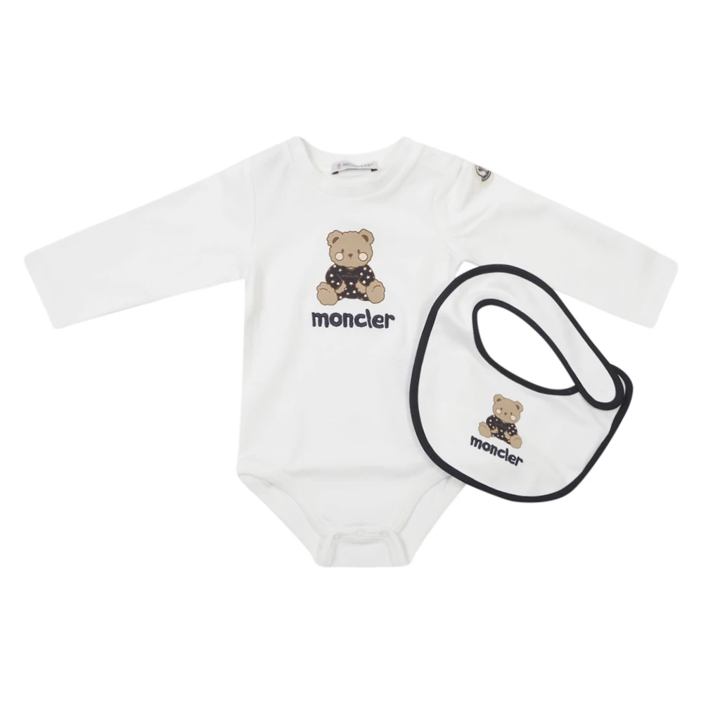 Moncler Kids Accessories White - Male - Kids Sets - White - 6 M - Kids