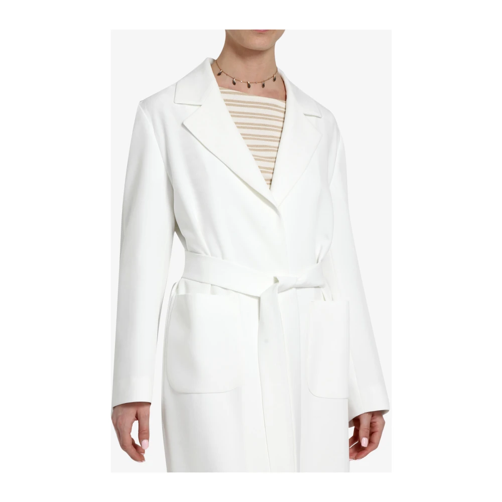 Tagliatore Stijlvolle Riemjassen White Dames