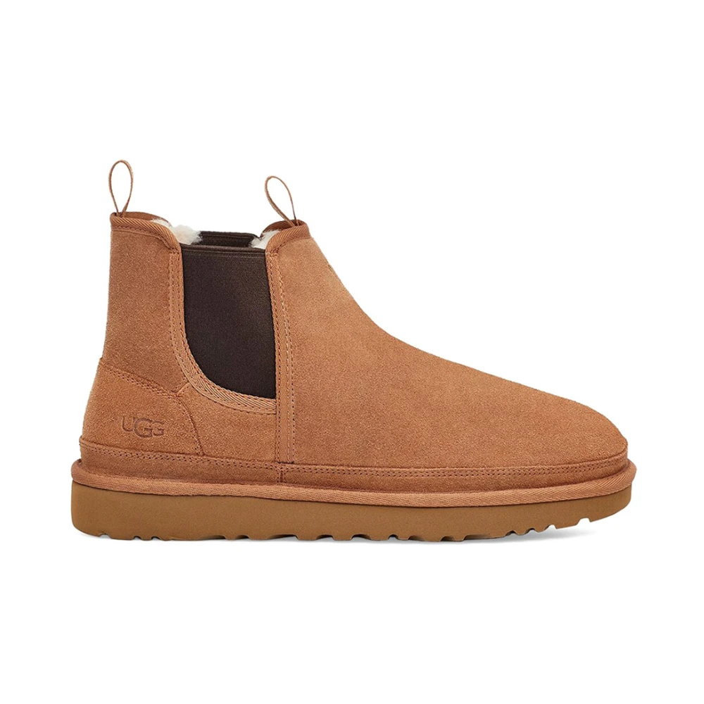 Ugg Brown Chelsea Boots, Male, 11 Uk, Neumel Chelsea Boots Chestnut