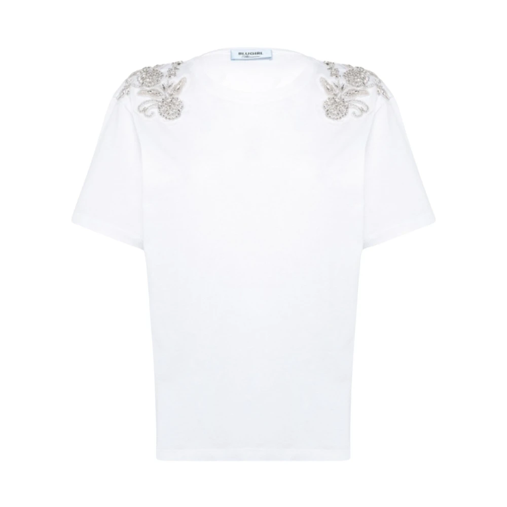 Blugirl - Tops > T-Shirts - White - Blugirl - Modalova