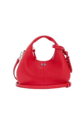 Grained Mini Hobo Bag
