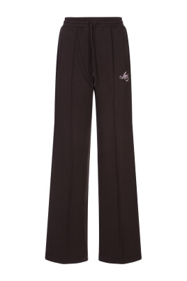 pantalon-jogger-marron-avec-logo-cursive