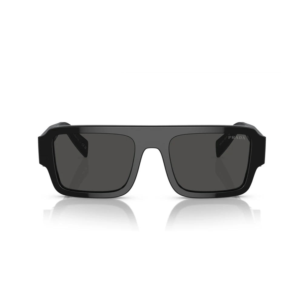 Prada Unisex Black Sunglasses - Sunglasses - 53 Mm - Accessories