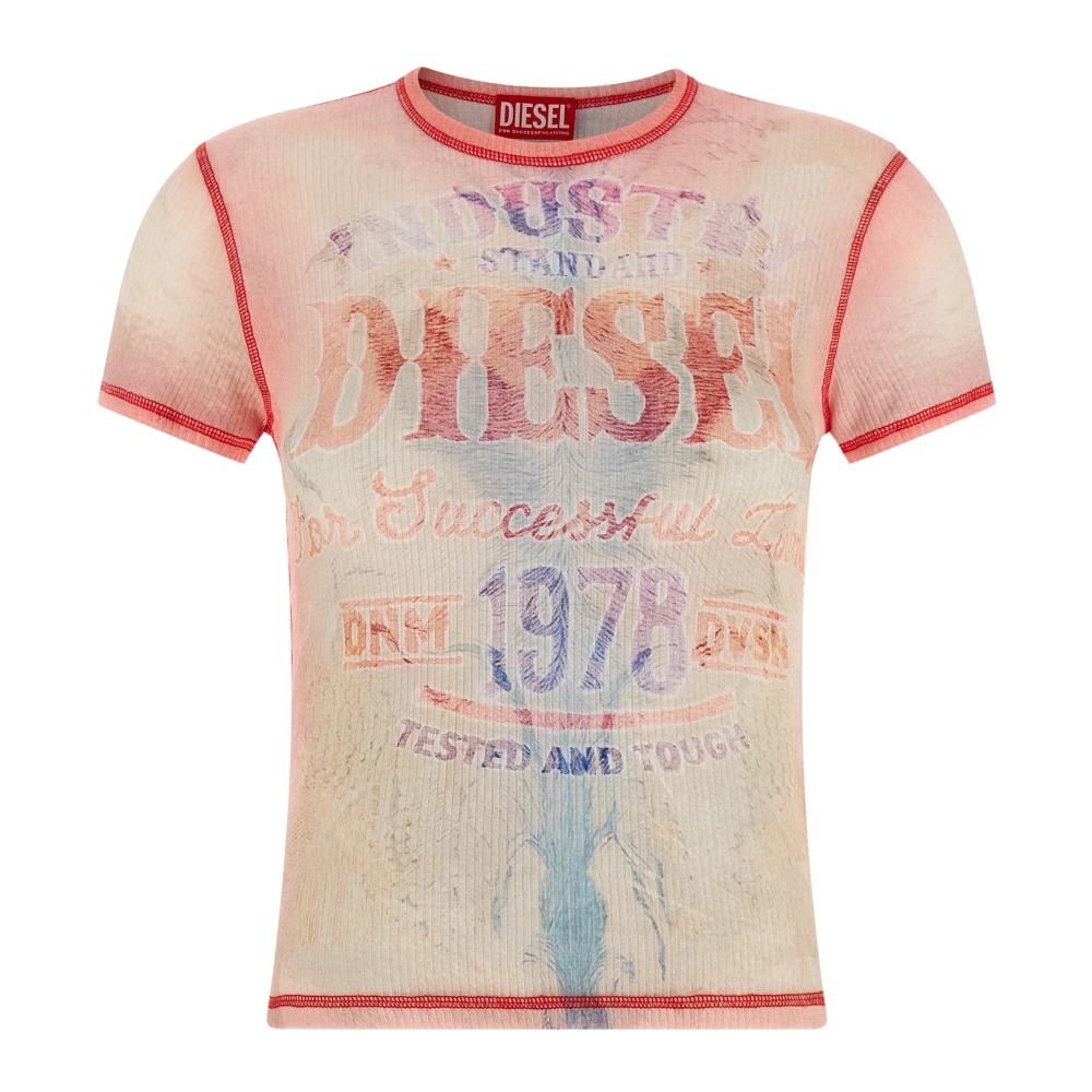 Diesel Women's Multicolor T-Shirts, M, T-Iana T-Shirt
