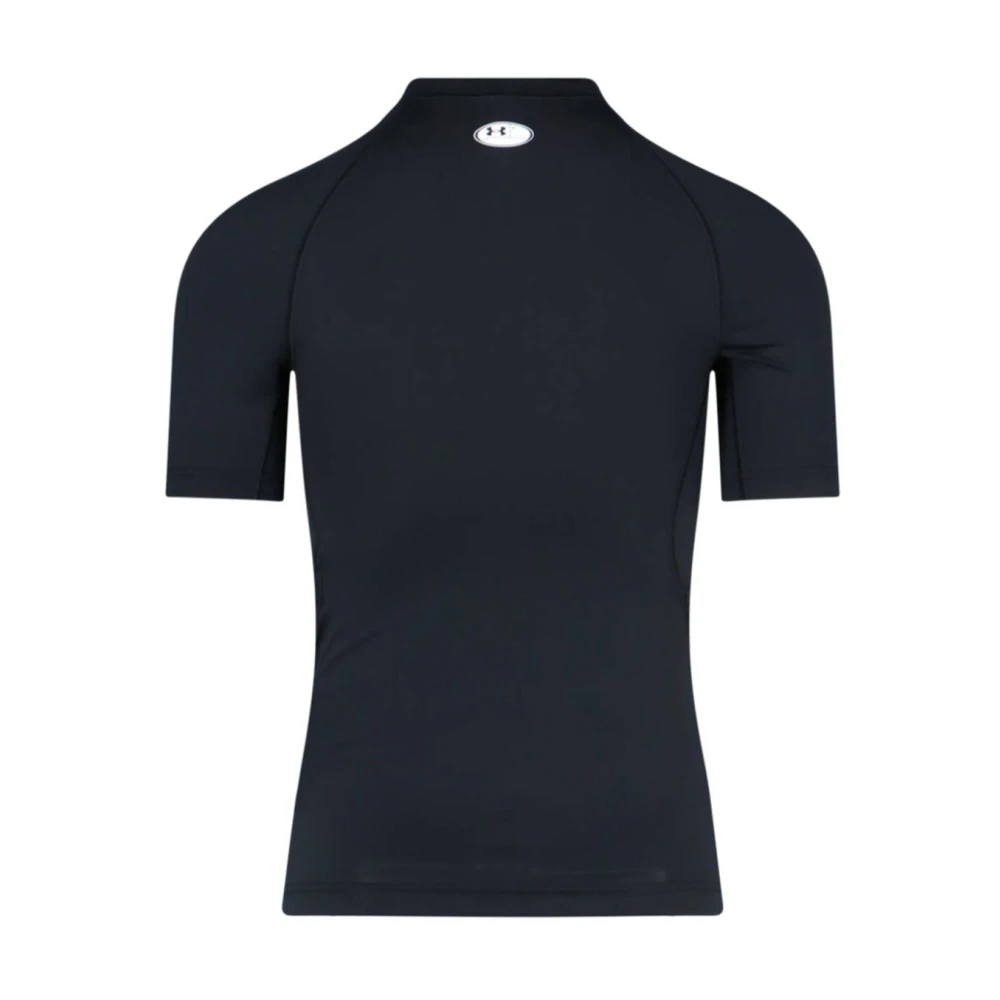 Balenciaga Zwart Logo Front T-shirt Black Heren