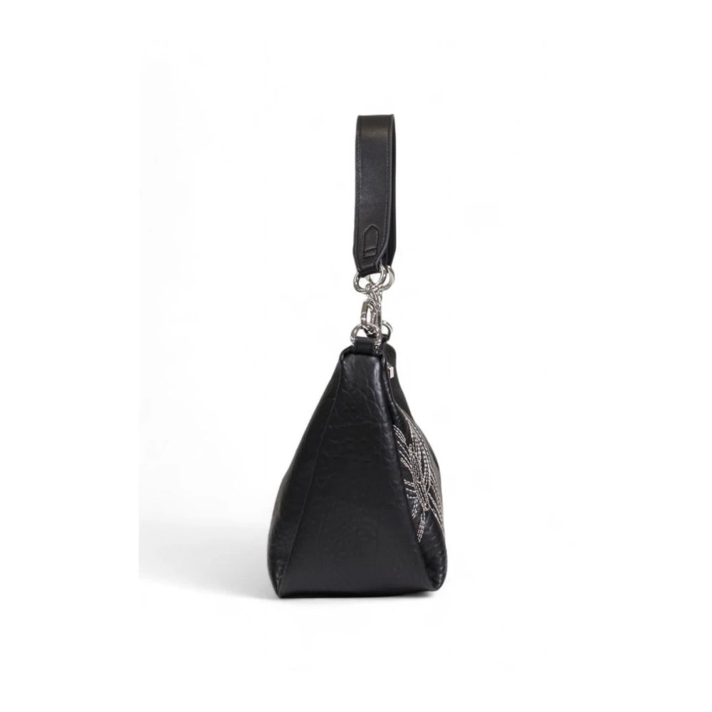 Desigual Polyethyleen Handtas met Polyurethaan Samenstelling Black Dames