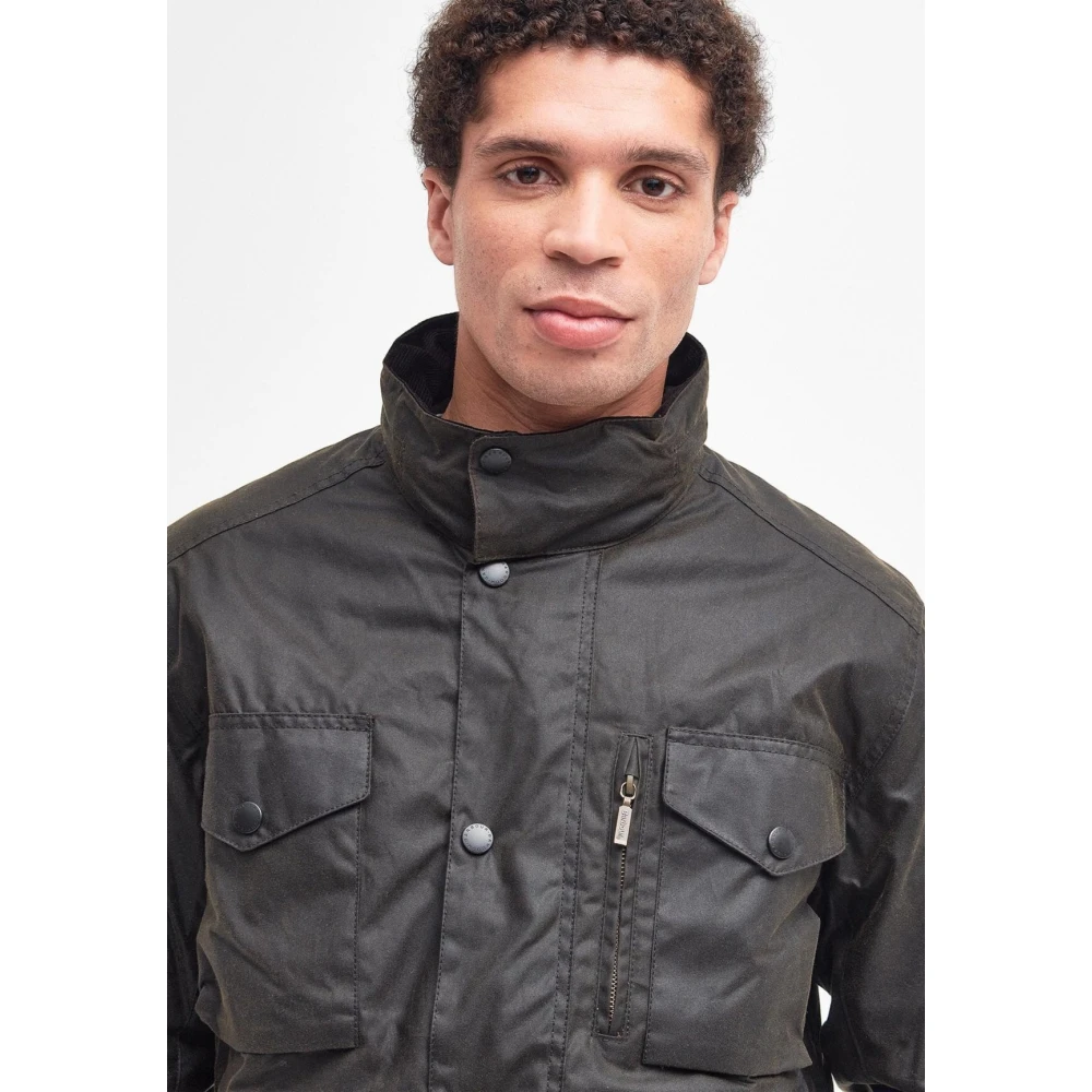 Barbour Classic Sapper Wax Jacket Green Heren