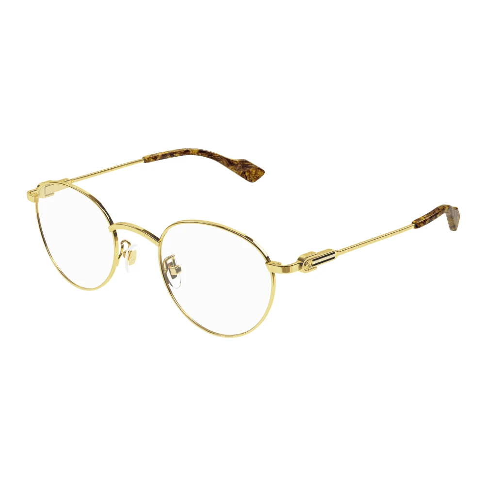 Gucci Stijlvolle Brillenmonturen Yellow Heren