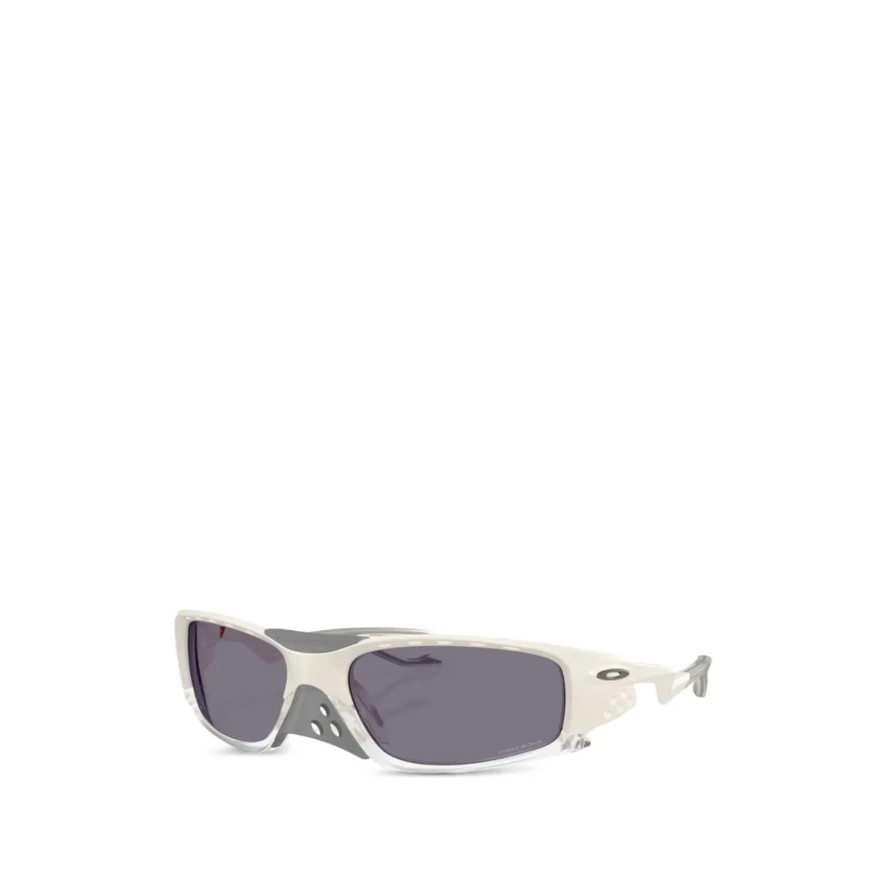 Oakley Unisex White Sunglasses, 61 Mm, Plantaris Sq Sunglasses