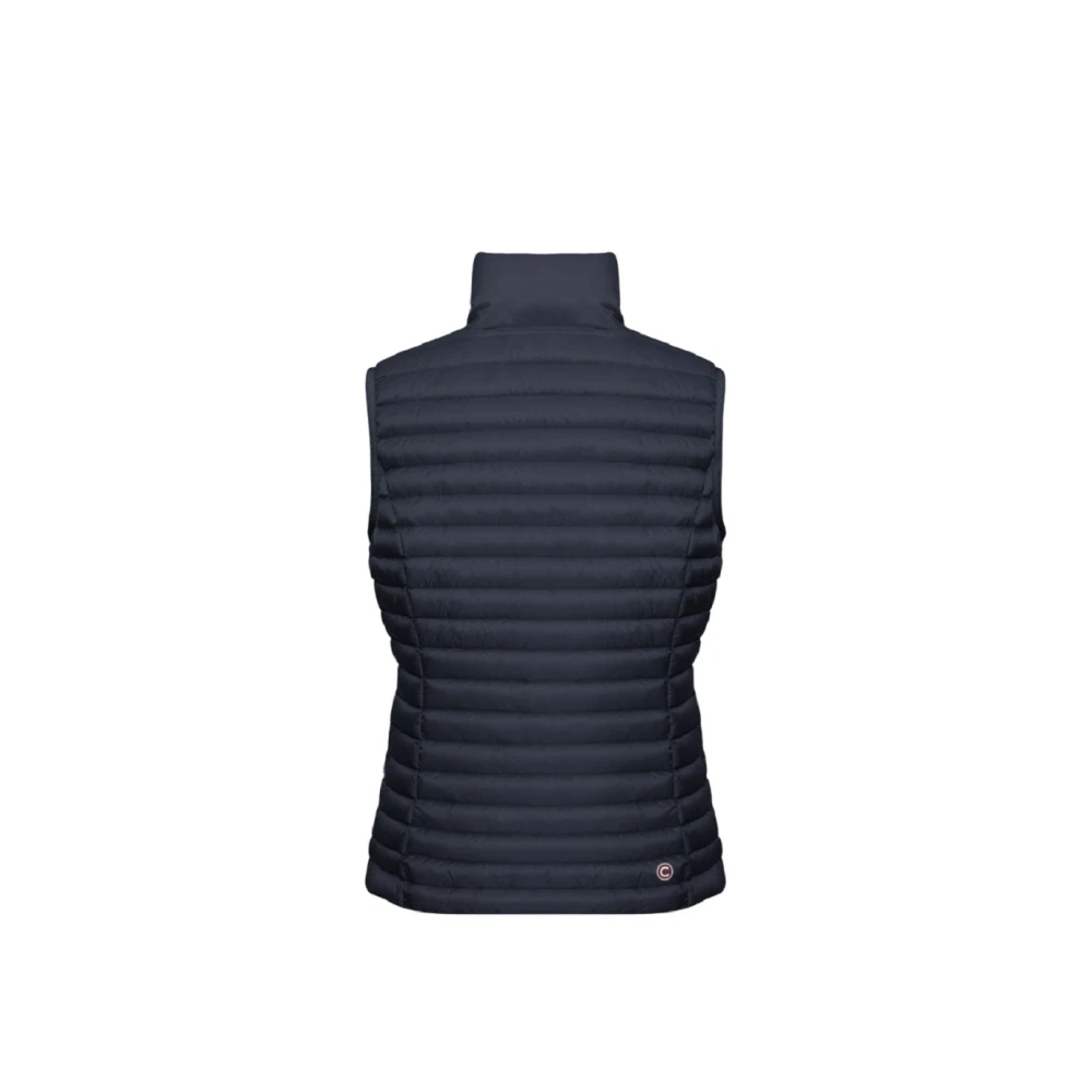 Colmar Blauwe Mouwloze Donsjas Damesmode Blue Dames