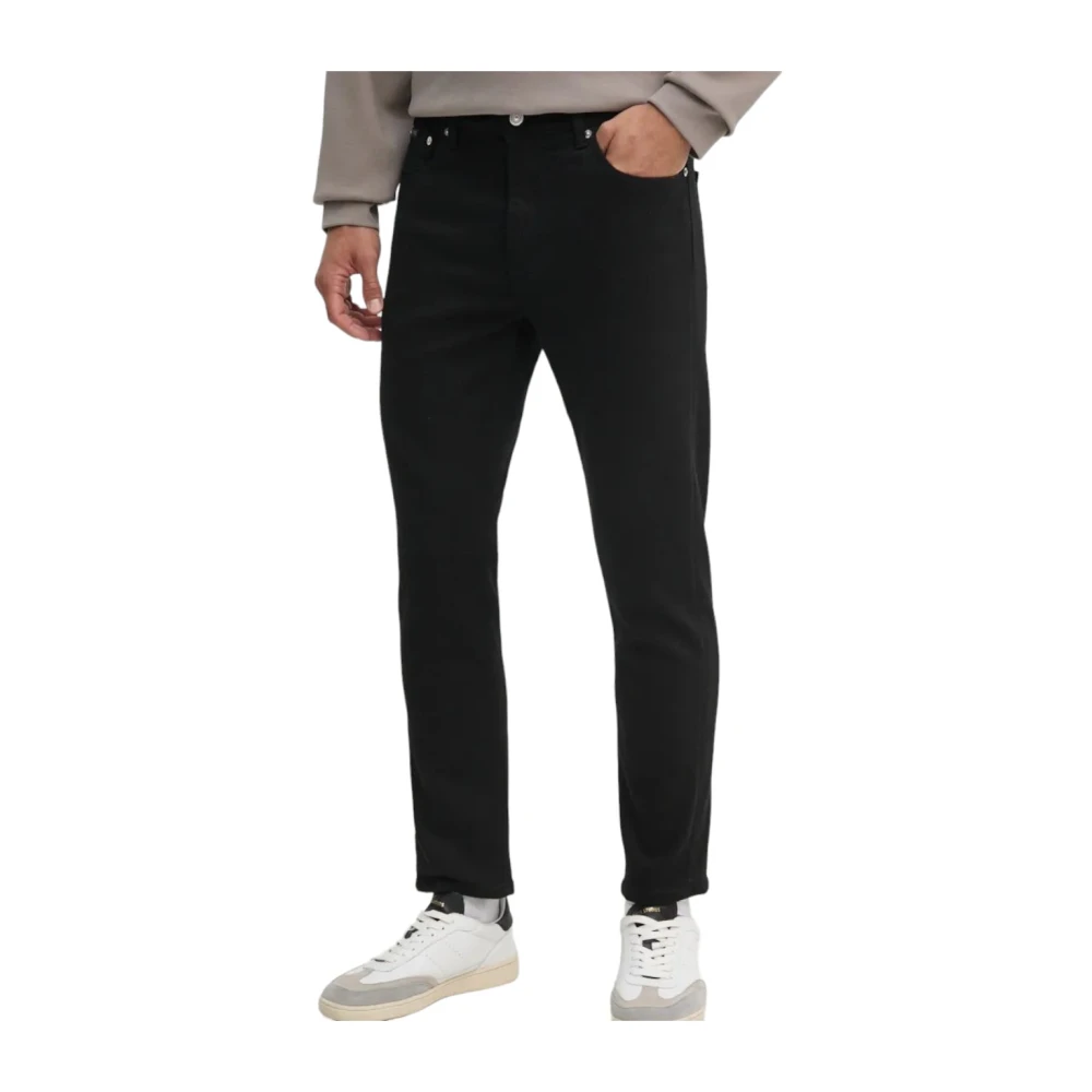 Calvin Klein Slim Fit Denim Jeans voor Heren Black Heren