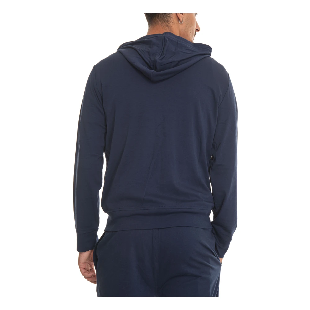 Polo Ralph Lauren Sweatshirt met capuchon en rits Blue Heren