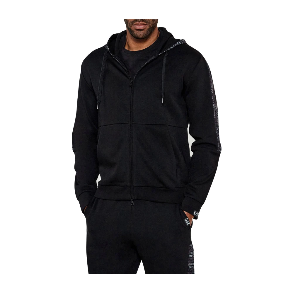 Sweatshirts & Hoodies > Zip-throughs - - Emporio Armani EA7 - Modalova