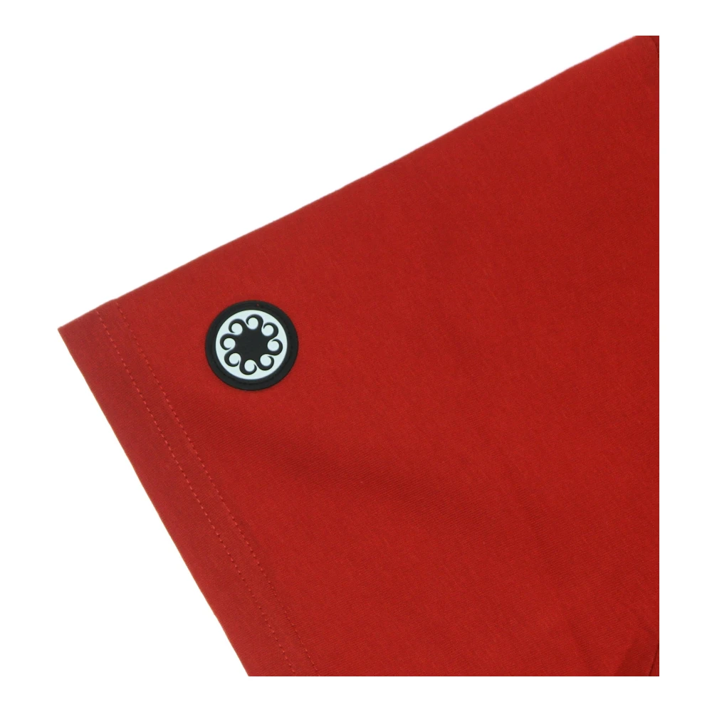 Octopus Rood Logo Tee Heren T-Shirt Red Heren