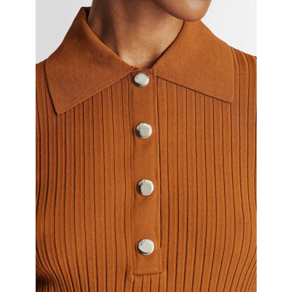 Fusalp Vera Poloshirt MET Korte Mouwen Brown Dames