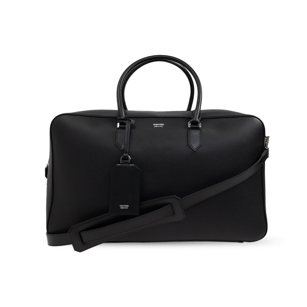 Tom Ford Leren handbagage Black Heren