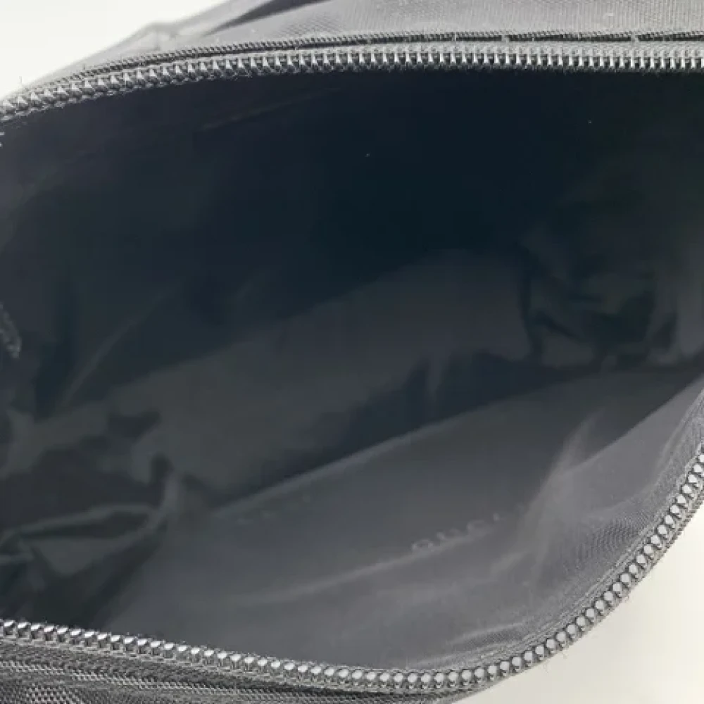 Gucci Vintage Pre-owned Fabric shoulder-bags Black Dames