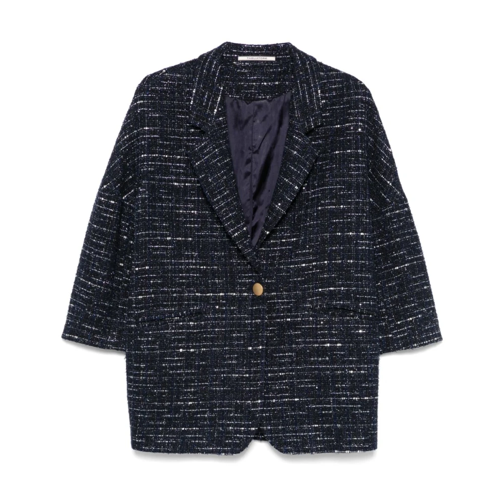 Tagliatore 0205 Jassen Blauw Blue Dames