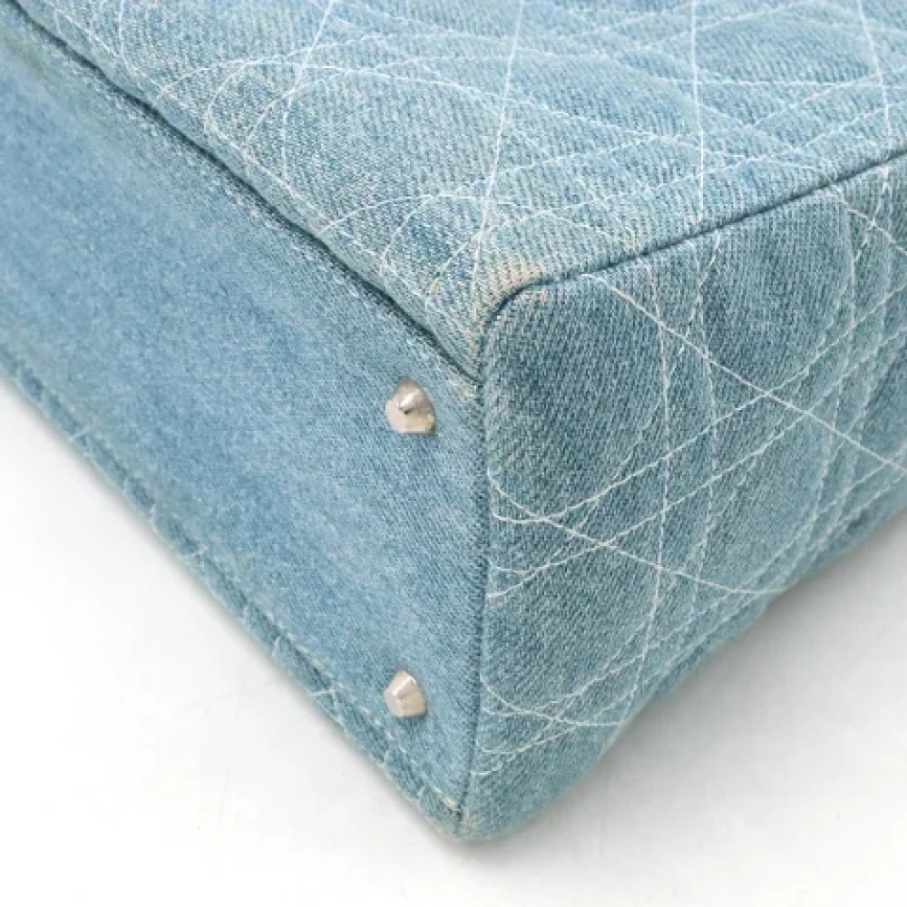 Dior Vintage Pre-owned Denim dior-bags Blue Dames