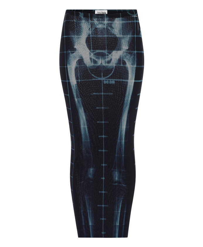 jupe-longue-noire-avec-design-transparent